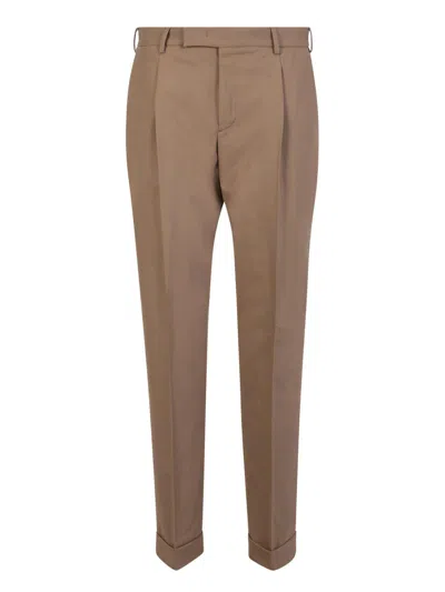Pt Torino Pressed Crease Tailored Trousers In Non Definito