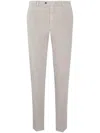 Pt Torino Pressed-crease Tapered Trousers In Neutrals