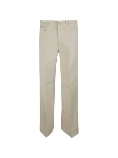 Pt Torino Pressed-crease Jeans In Green