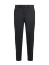 Pt Torino Man Pants Midnight Blue Size 34 Virgin Wool In Grey