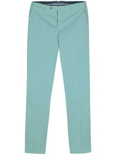 Pt Torino Slim-fit Chino Trousers In Blue