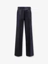 Pt Torino Quindici Edge Wool And Cotton Trousers In Black