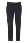 Pt Torino Charcoal Stretch Modal Blend Pant
