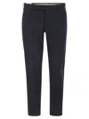Pt Torino Blue Virgin Wool And Cashmere Trouser In Blue