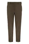 Pt Torino Biscuit Stretch Wool Blend Pant
