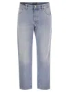 Pt Torino Rebel- Straight-leg Jeans In Blue