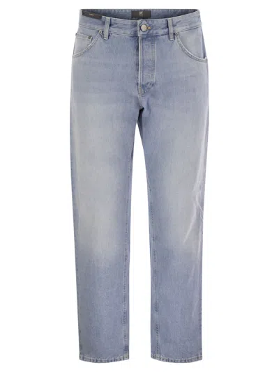 Pt Torino Rebel- Straight-leg Jeans In Blue