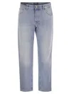 Pt Torino Rebel- Straight-leg Jeans In Black