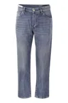 Pt Torino Rebel- Straight-leg Jeans In Blue