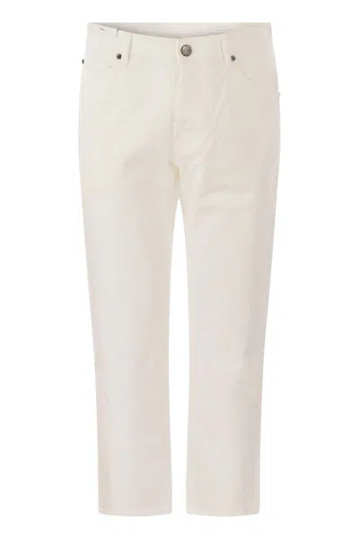 Pt Torino Rebel- Straight-leg Jeans In White