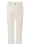 Pt Torino Rebel- Straight-leg Jeans In White