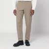 Pt Torino Trousers With Front And Back Pockets In Neutral