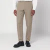 Pt Torino Trousers With Front And Back Pockets In Neutral