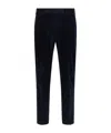 Pt Torino Pleat-front Corduroy Trousers In Blue