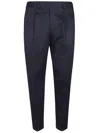 Pt Torino Wool Trousers With Concealead Closure
