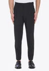 Pt Torino Rebel Trousers In Black