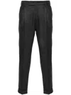 Pt Torino The Rebel Wool Trousers In Grey
