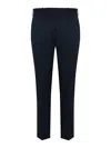 Pt Torino Rebel Trousers In Stretch Twill In Blue