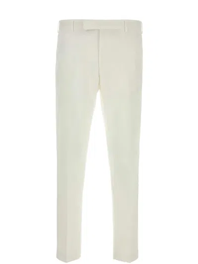Pt Torino Rebel Trousers In White