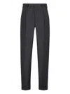 Pt Torino Rebel Twill Trousers In Gray