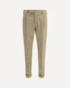 Pt Torino Rebel Virgin Wool Trousers In Nude