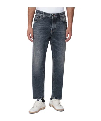 Pt Torino Rebel Washed-effect Jeans In Blue