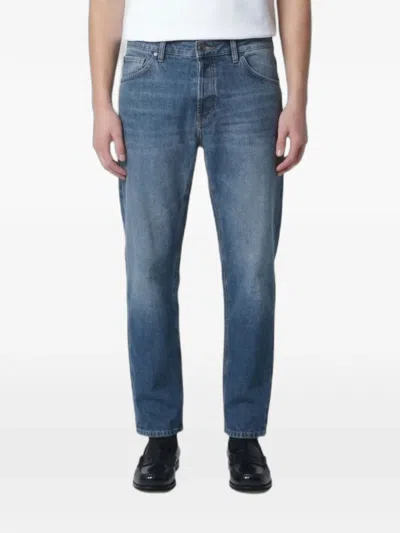 Pt Torino Rebel Washed Jeans In Blue