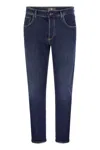 Pt Torino Reggae Five-pocket Jeans In Blue