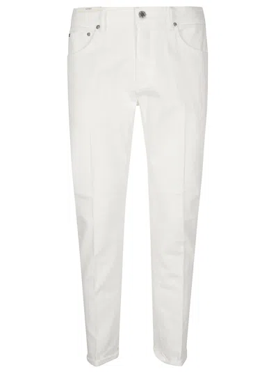 Pt Torino Reggae Cotton Slim Jeans In White
