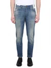 Pt Torino Reggae Jeans Belt Loops Faded Effect