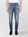 Pt Torino Reggae Jeans Belt Loops Faded Effect