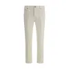 Pt Torino Five-pocket Jeans In White