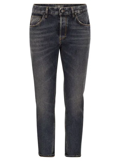 Pt Torino Reggae Slim Fit Jeans In Black