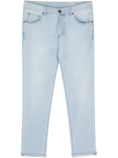 Pt Torino Reggae Stretch Slim-cut Jeans In 蓝色