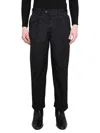 Pt Torino Tailored Blue Trousers With Subtle Crease