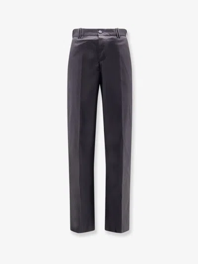 Pt Torino Reworked Michael Cotton Blend Trousers In Blue