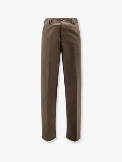 Pt Torino Reworked Michael Deluxe Cotton Trousers In Green