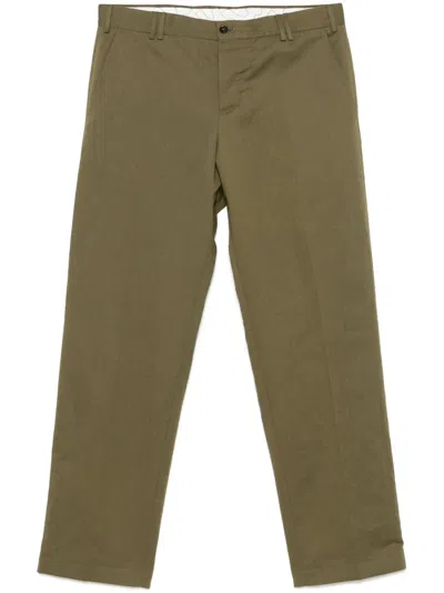 Pt Torino Reworked Trousers In Green