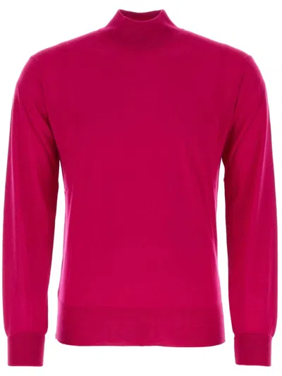 PT TORINO RIBBED VIRGIN WOOL SWEATER