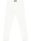 Pt Torino Tapered Jeans In White