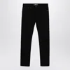 Pt Torino Logo-patch Jeans In Black
