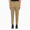 PT TORINO PT TORINO ROPE-COLOURED SLIM TROUSERS IN AND