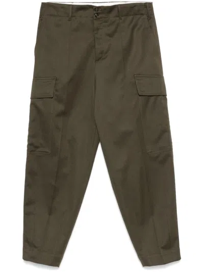 Pt Torino Sailmaker Trousers In Green