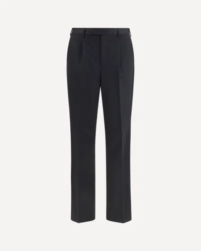 Pt Torino Samuel Double-pleated Trousers In Black
