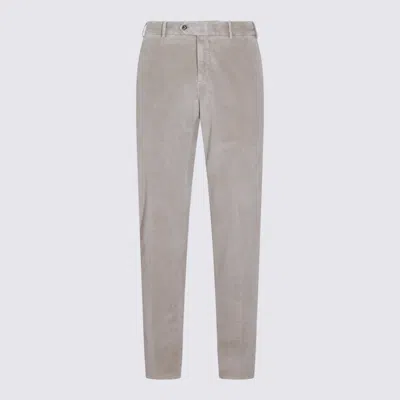 PT TORINO SAND COTTON SLIM PANTS