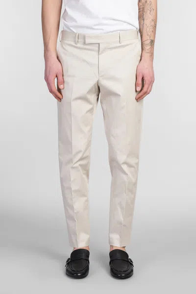 Pt Torino Sd59 Pants In Beige Cotton