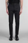 Pt Torino Sd59 Pants In Black Cotton