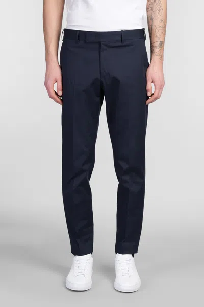 Pt Torino Sd59 Pants In Blue Cotton