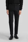 Pt Torino Sd75 Pants In Blue Cotton In Black