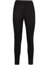Pt Torino Seam-detail Trousers In Black